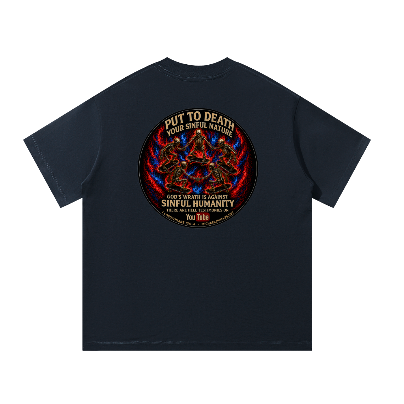 The devils plan on a T-Shirt