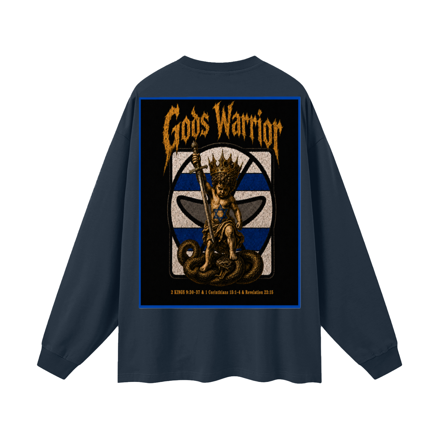 Hebrews 9:22 inspired Long Sleeve T-Shirt