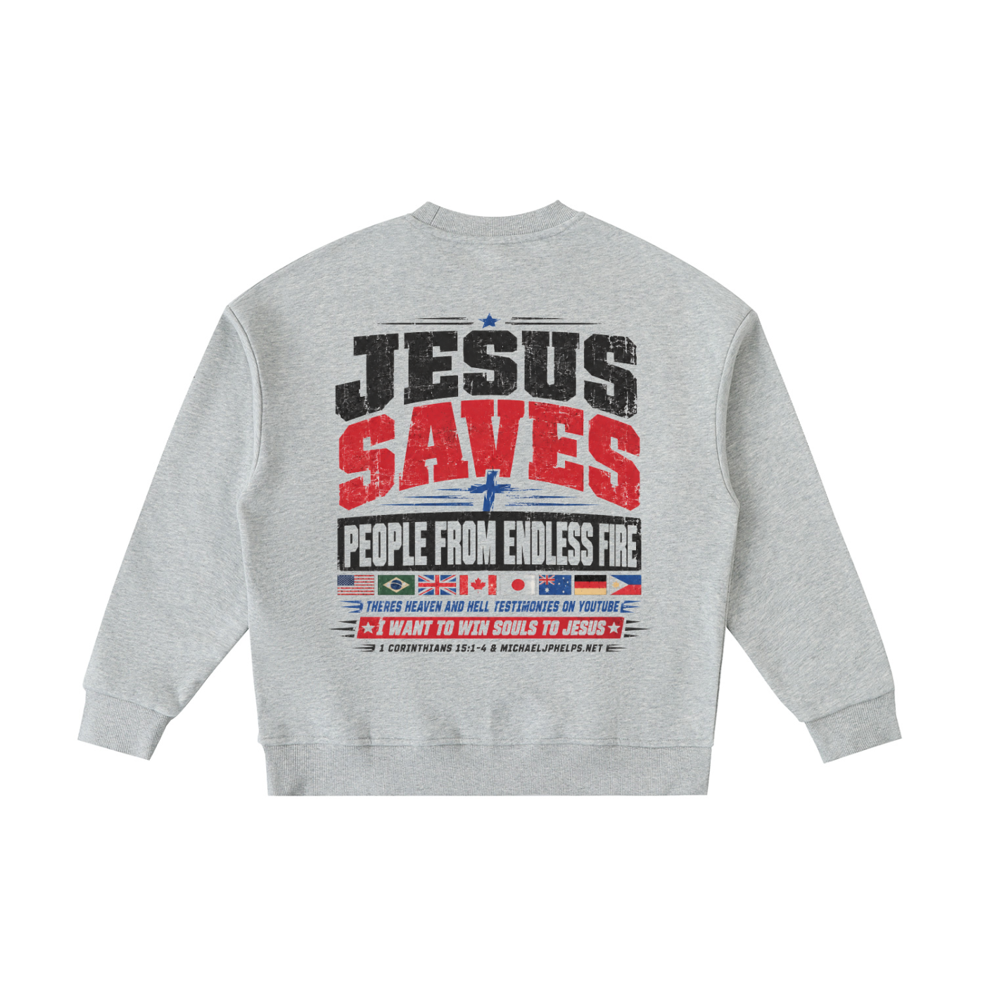 Jesus awesome on a TV youth Sweatshirt