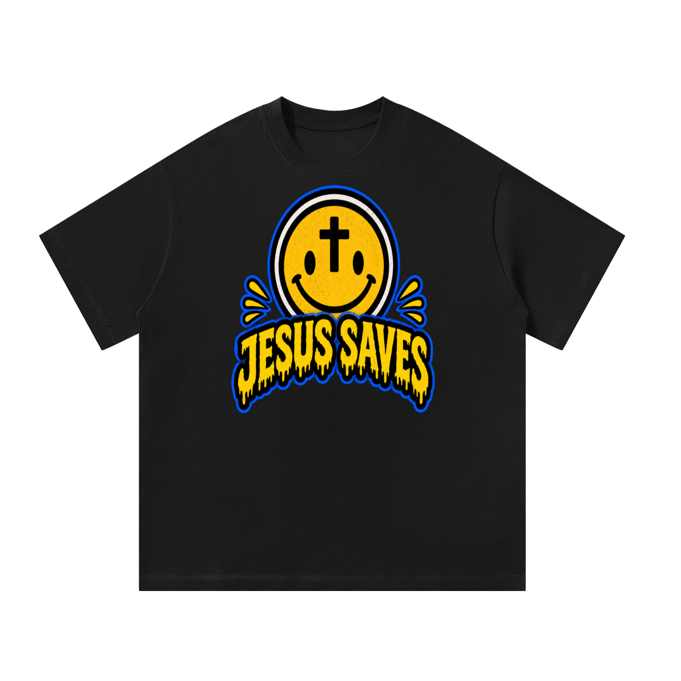 The devils plan on the back of T-Shirt