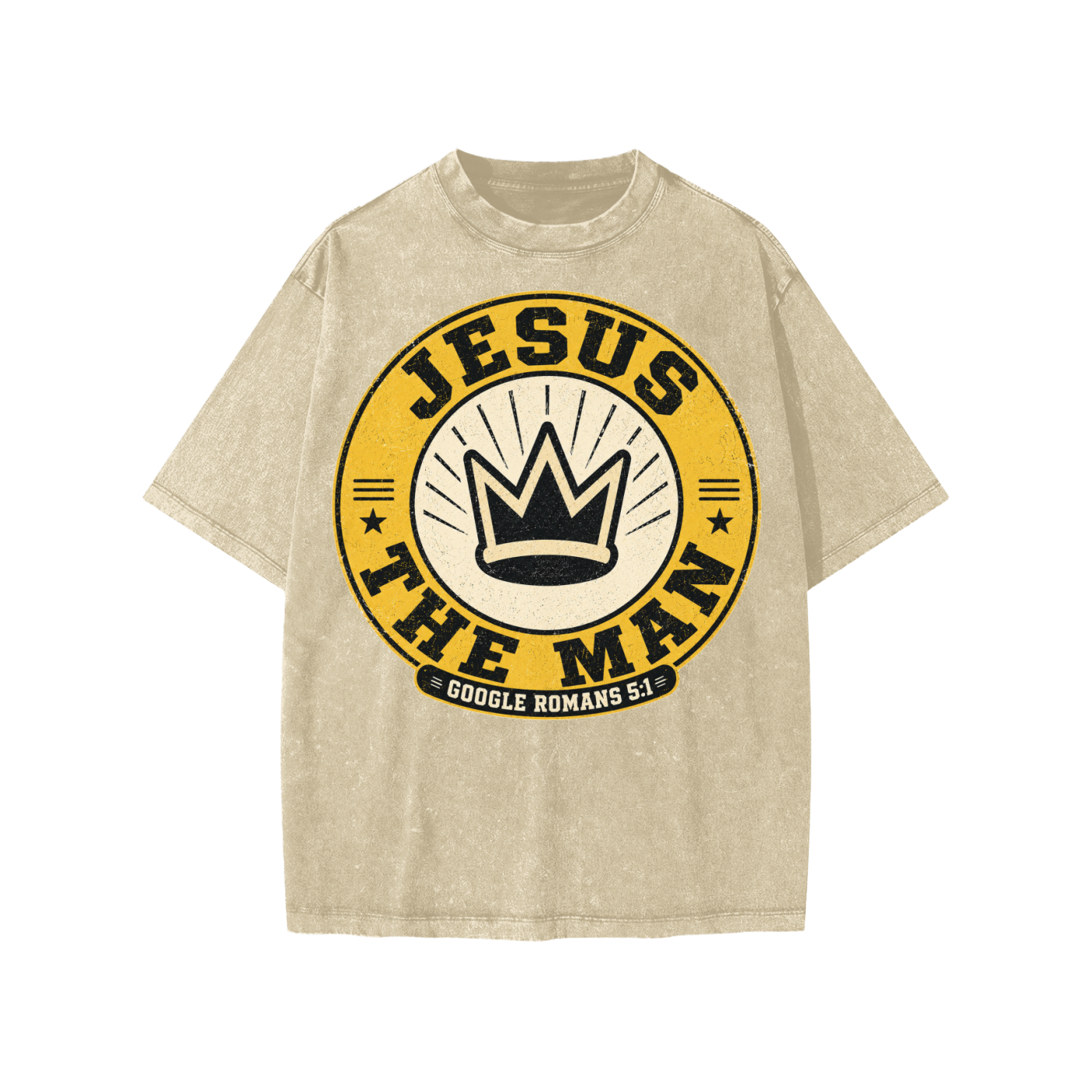 Jesus the man google Romans 5:1 Kids' T-Shirt