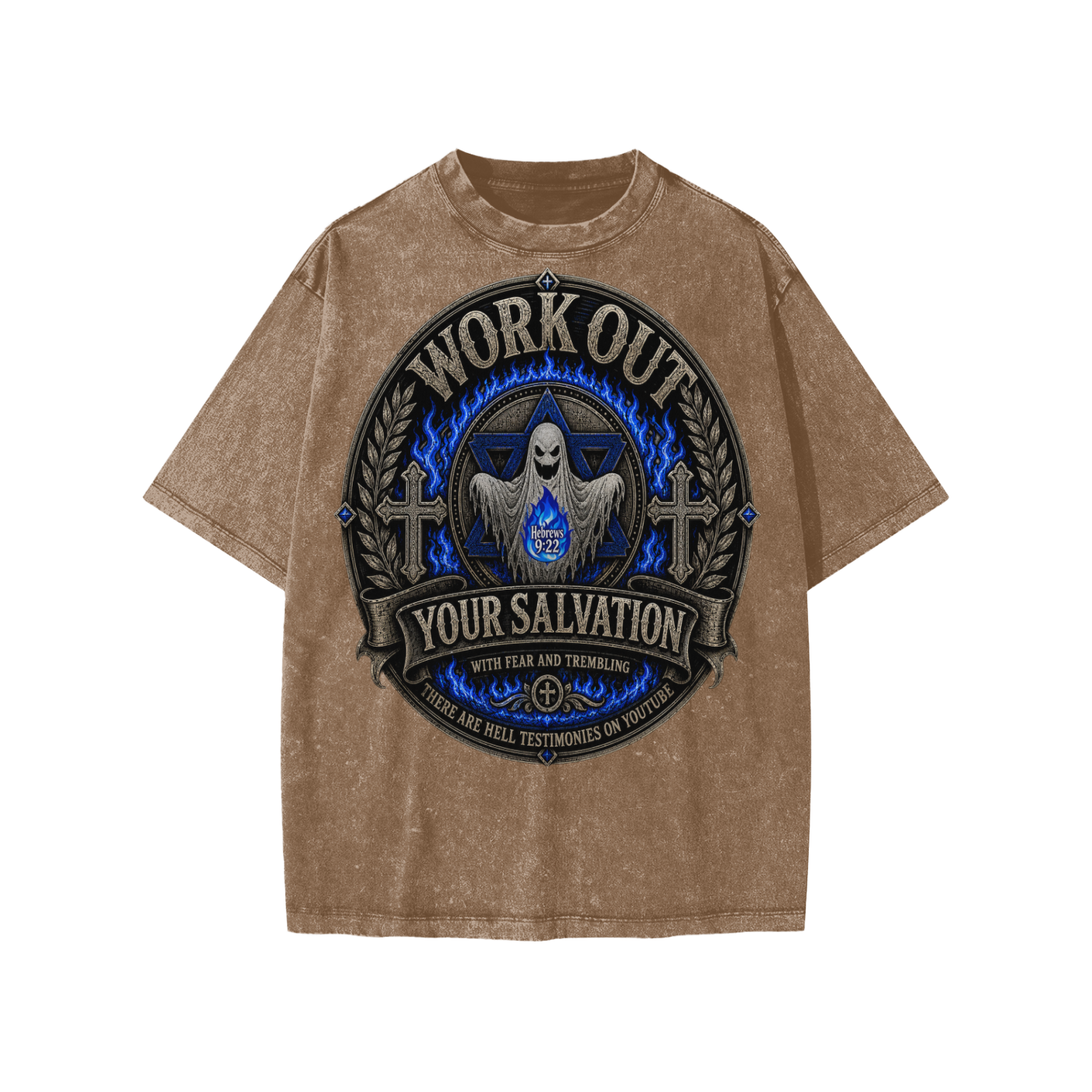 workout your salvation with Fear and Trembling Kids' T-Shirt