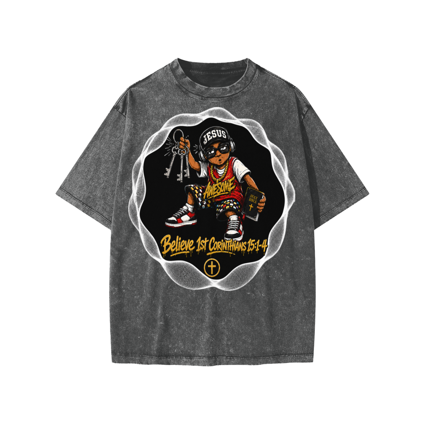 Jesus awesome Kids' T-Shirt