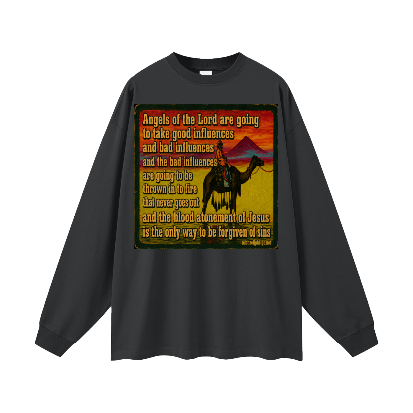 Michaeljphelps.net Long Sleeve T-Shirt