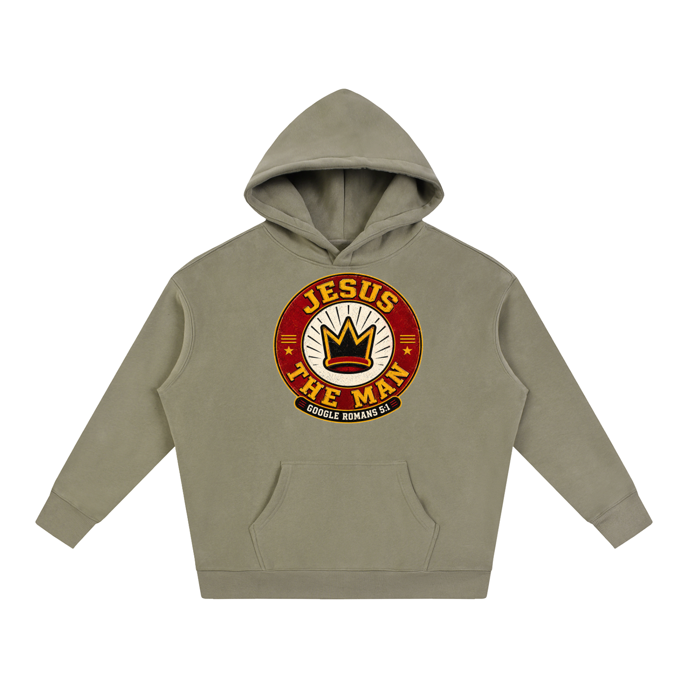 Jesus The Man (google Romans 5:1) Hoodie