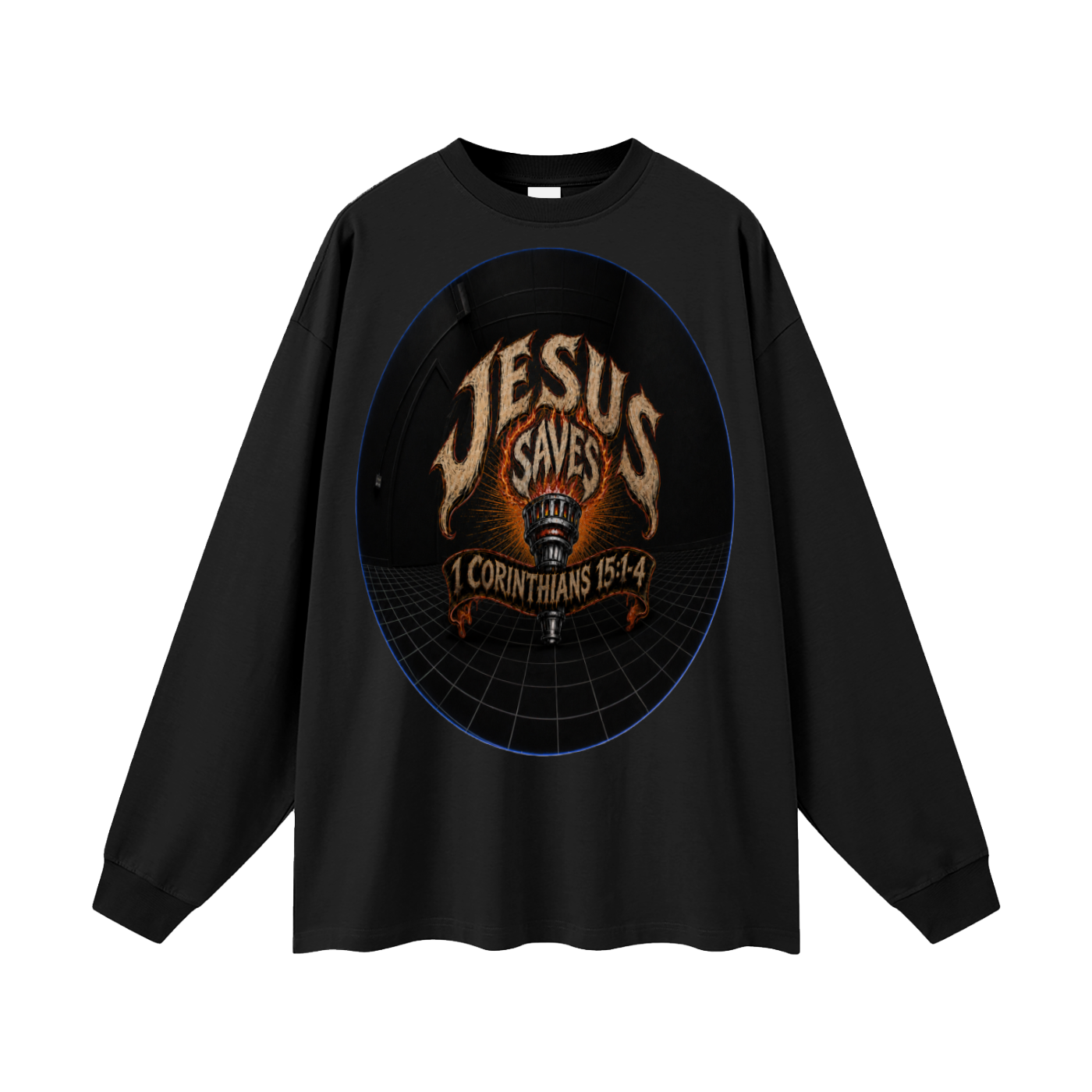 Jesus saves Long Sleeve T-Shirt