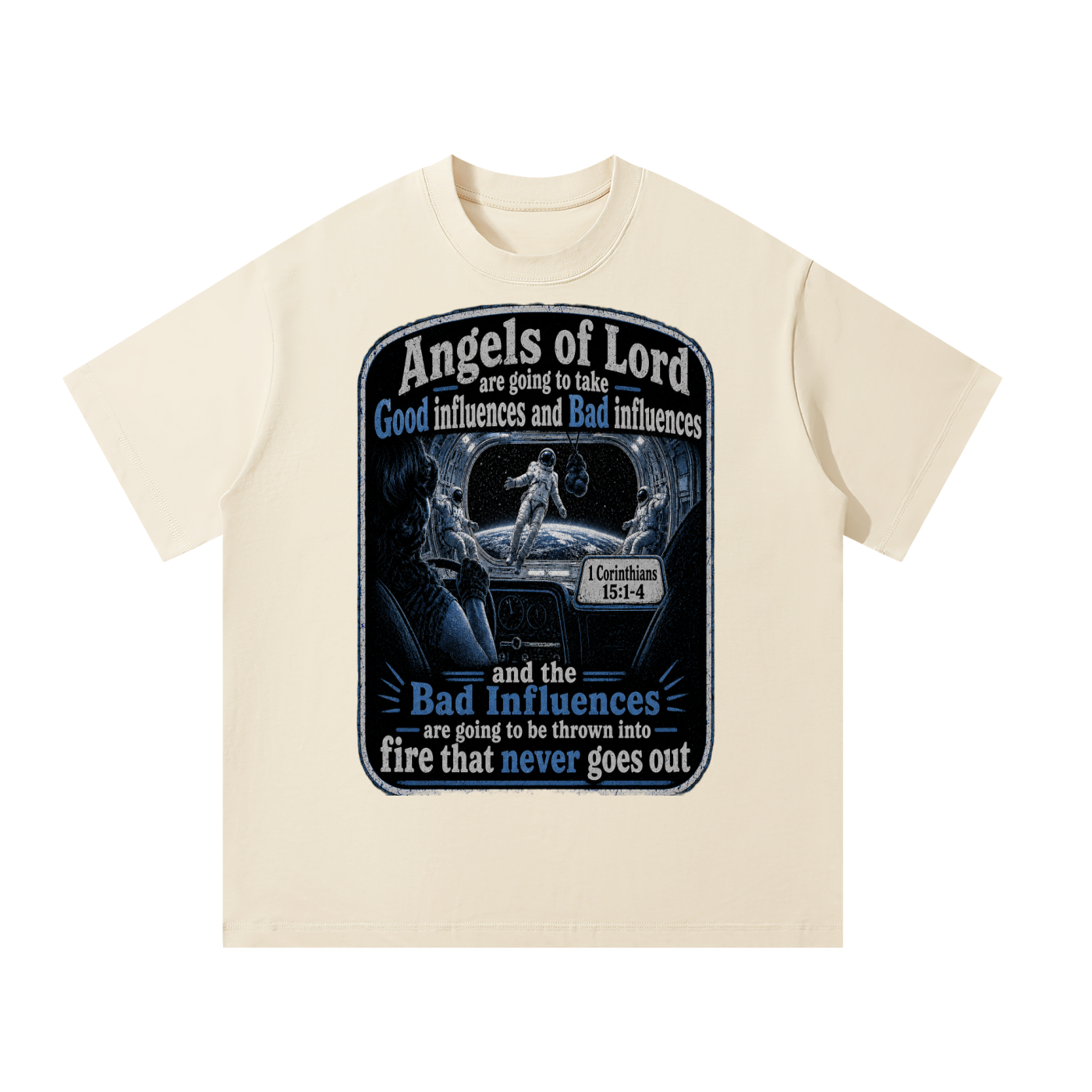 1 Corinthians 15:1-4 on a T-Shirt