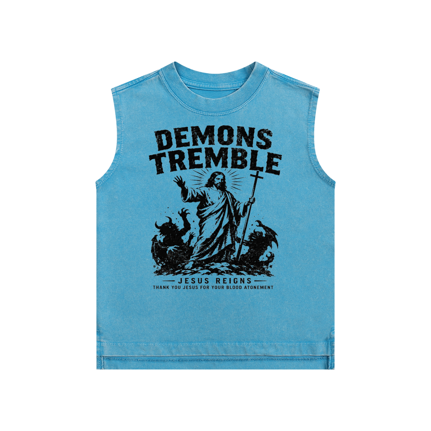 demons TREMBLE Kids Tank Top