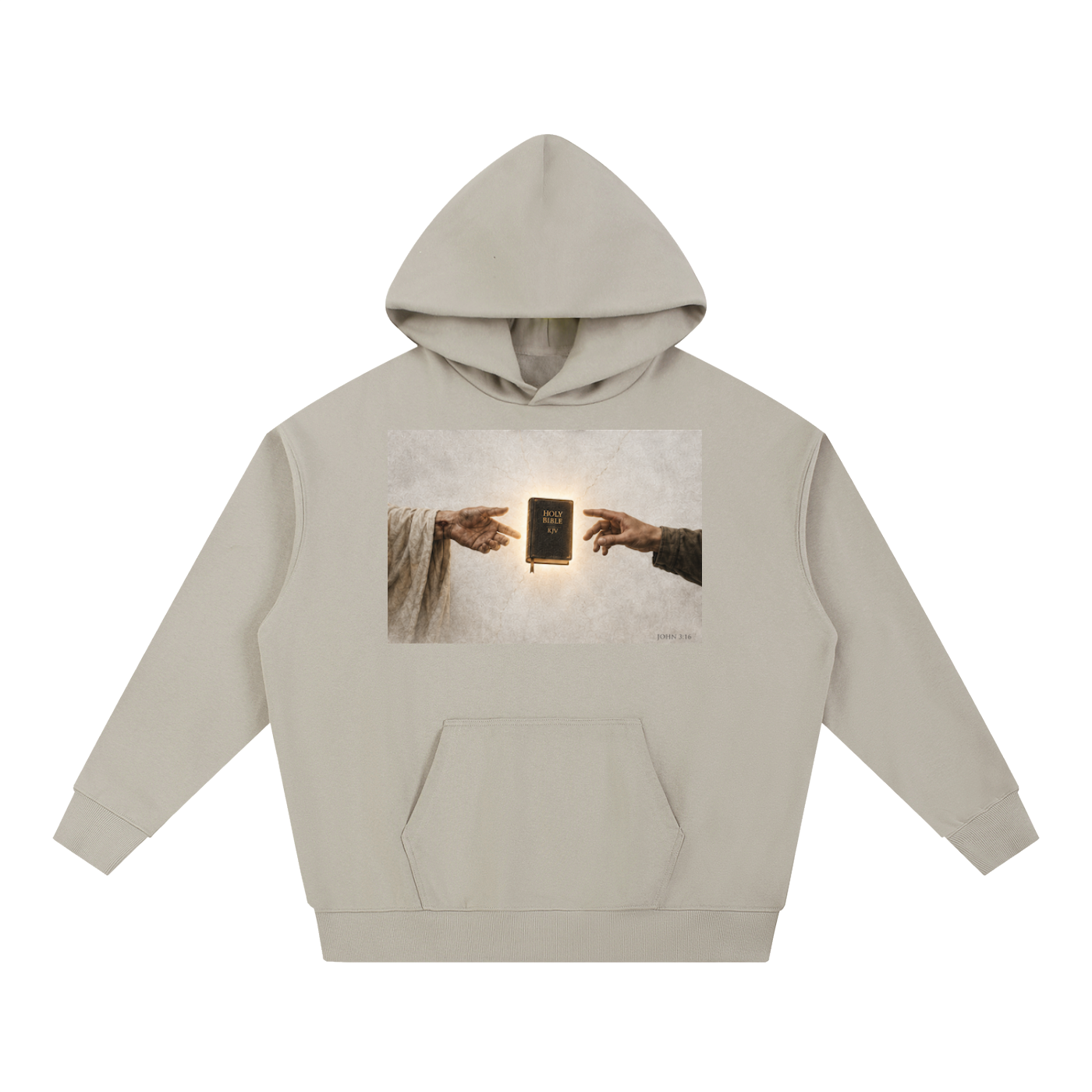 The Hebrew word for "to believe" is leha'amin (לְהַאֲמִין), derived from the root alef-mem-nun (א-מ-ן), which means to be firm, steady, or trustworthy. Hoodie
