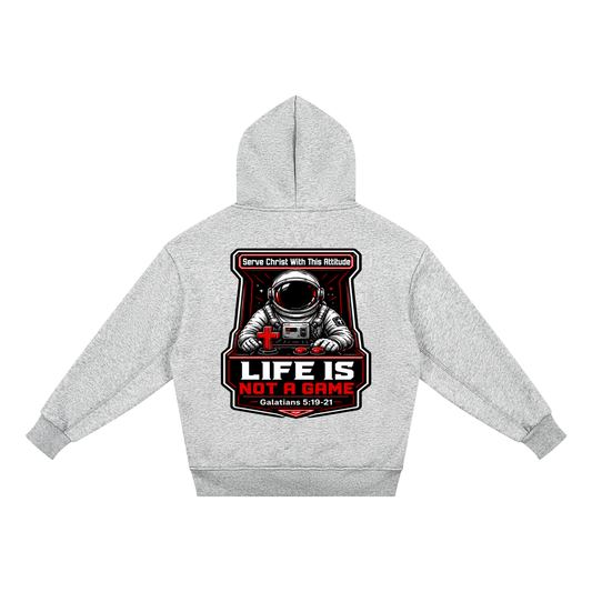 Life is a game boys Kids' Fleece Hoodie