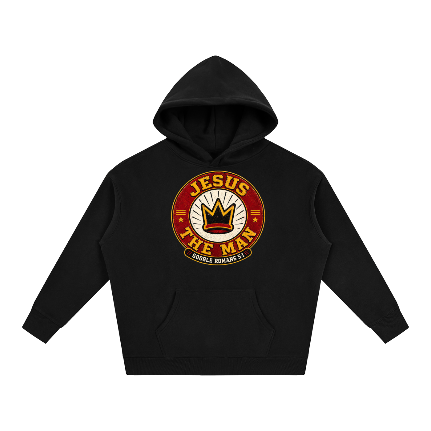 Jesus The Man (google Romans 5:1) Hoodie