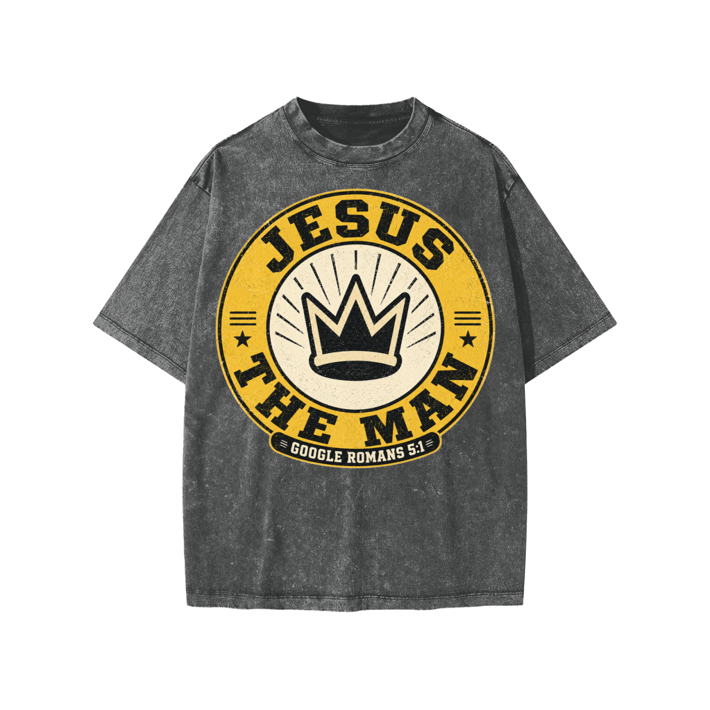 Jesus the man google Romans 5:1 Kids' T-Shirt