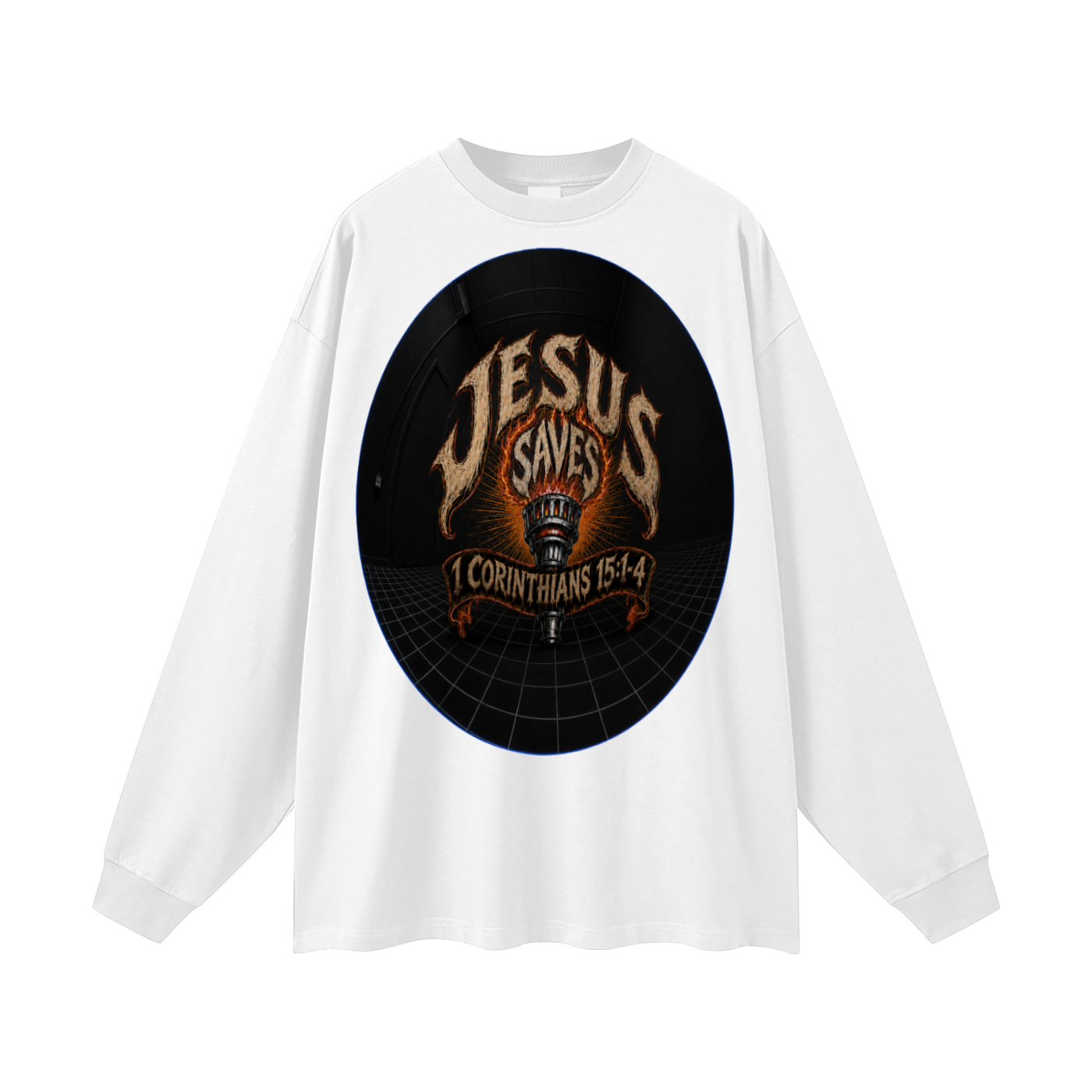 Jesus saves Long Sleeve T-Shirt