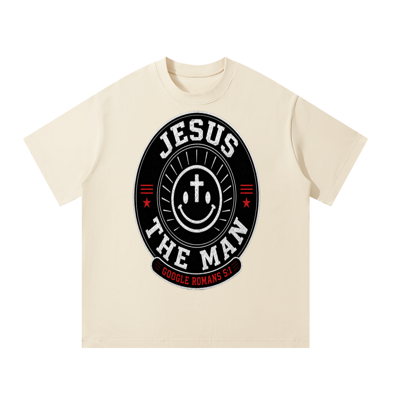 Jesus The Man Google Romans 5:1 T-Shirt