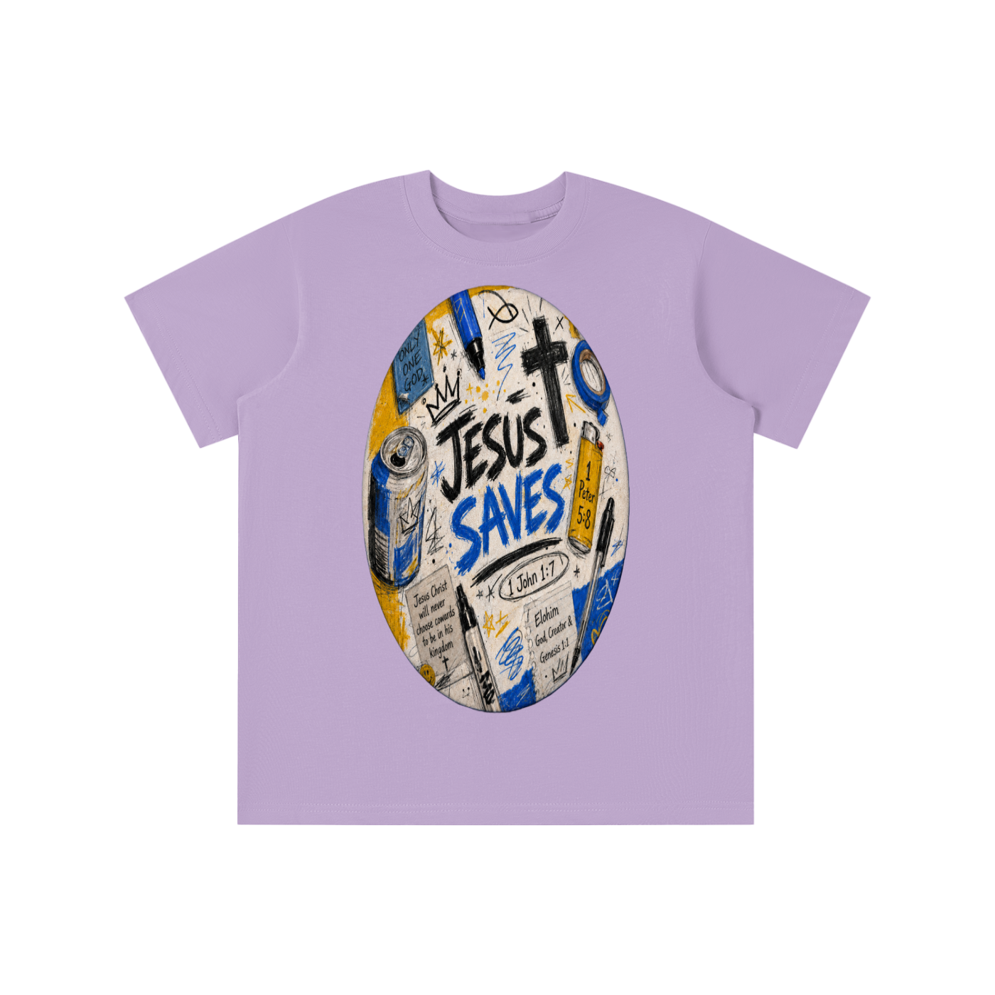 Jesus saves youth T-shirt