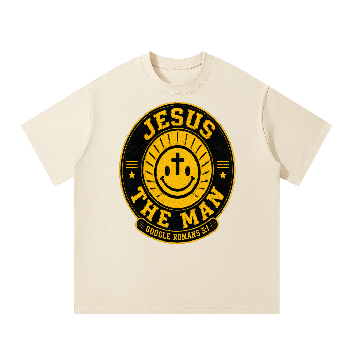 Jesus The Man  Google Romans 5:1 T-Shirt