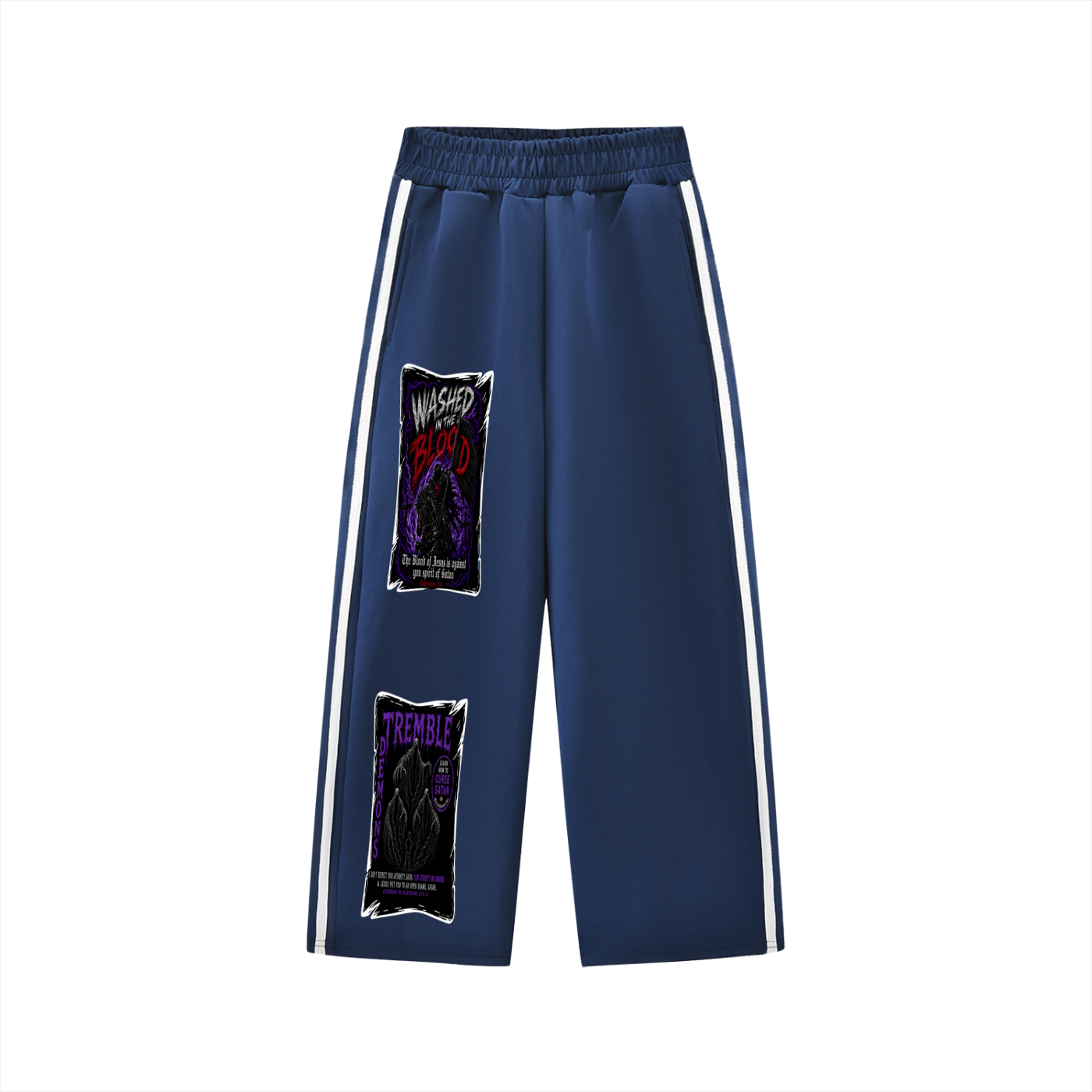 Demons tremble and Washed in the Jesus Blood youth Sweatpants