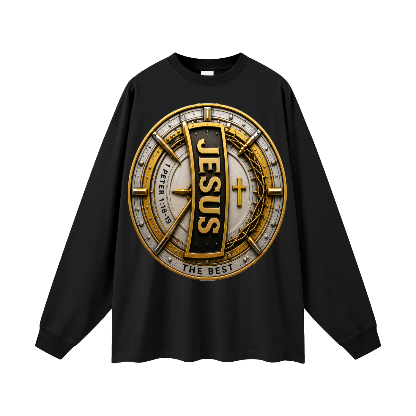 Oversized Unisex Long Sleeve T-Shirt