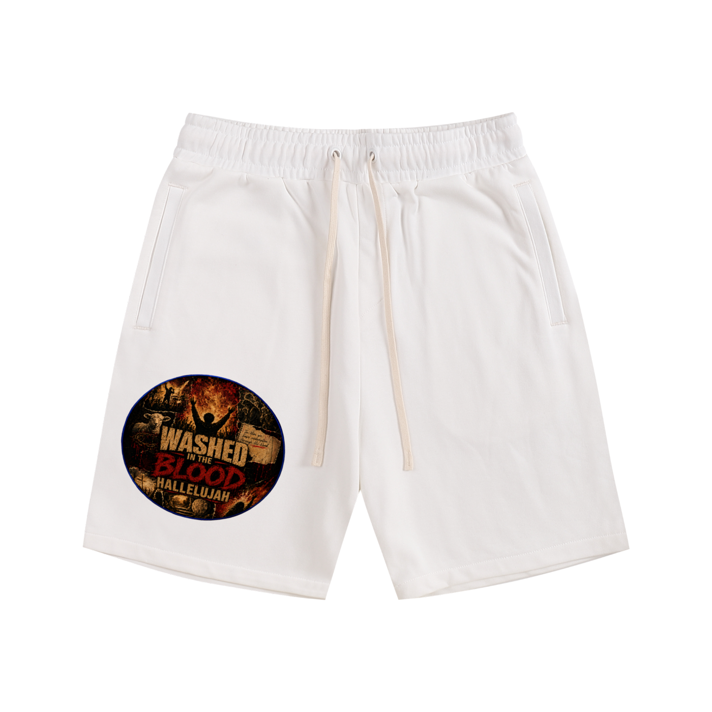 Washed in the Blood Shorts