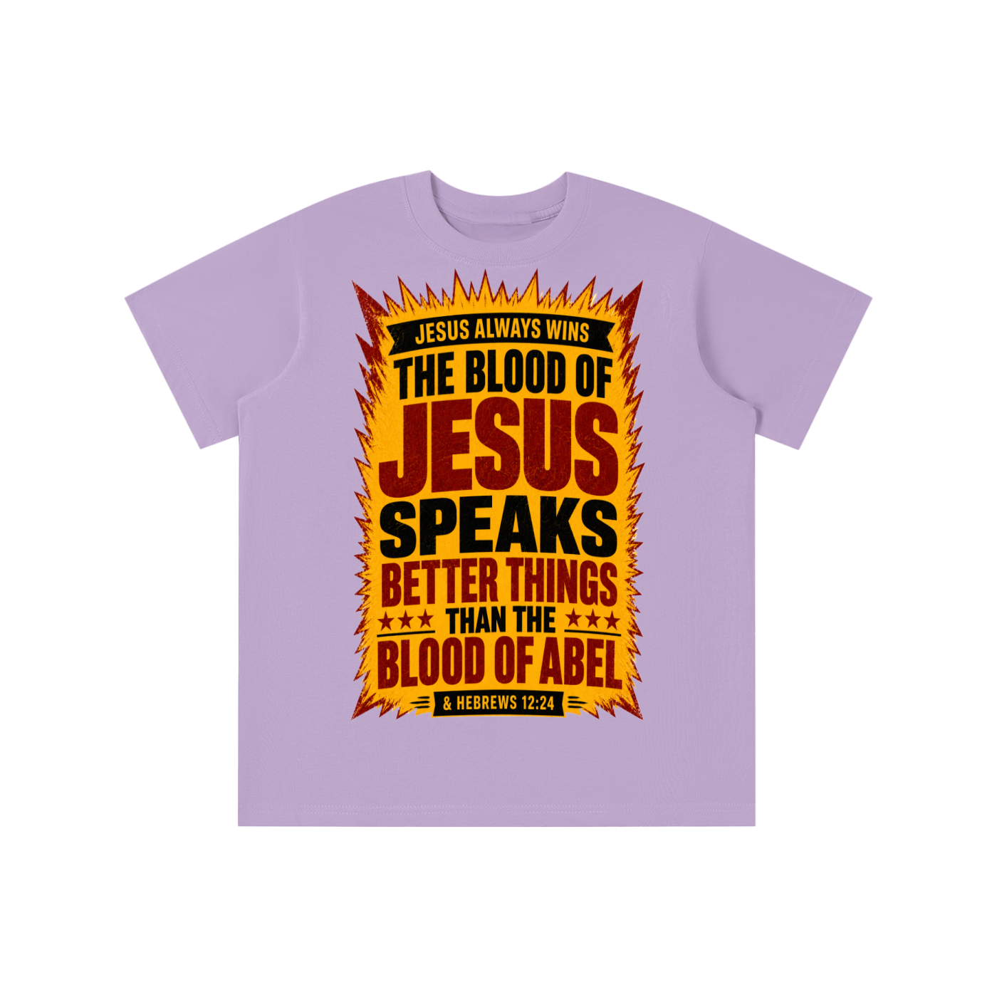 The blood of Jesus speaks better things than blood of Abel youth T-shirt