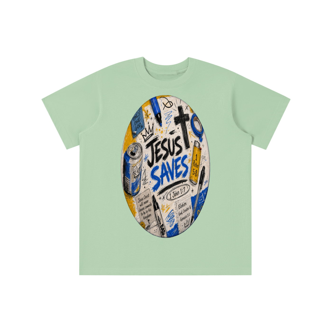 Jesus saves youth T-shirt