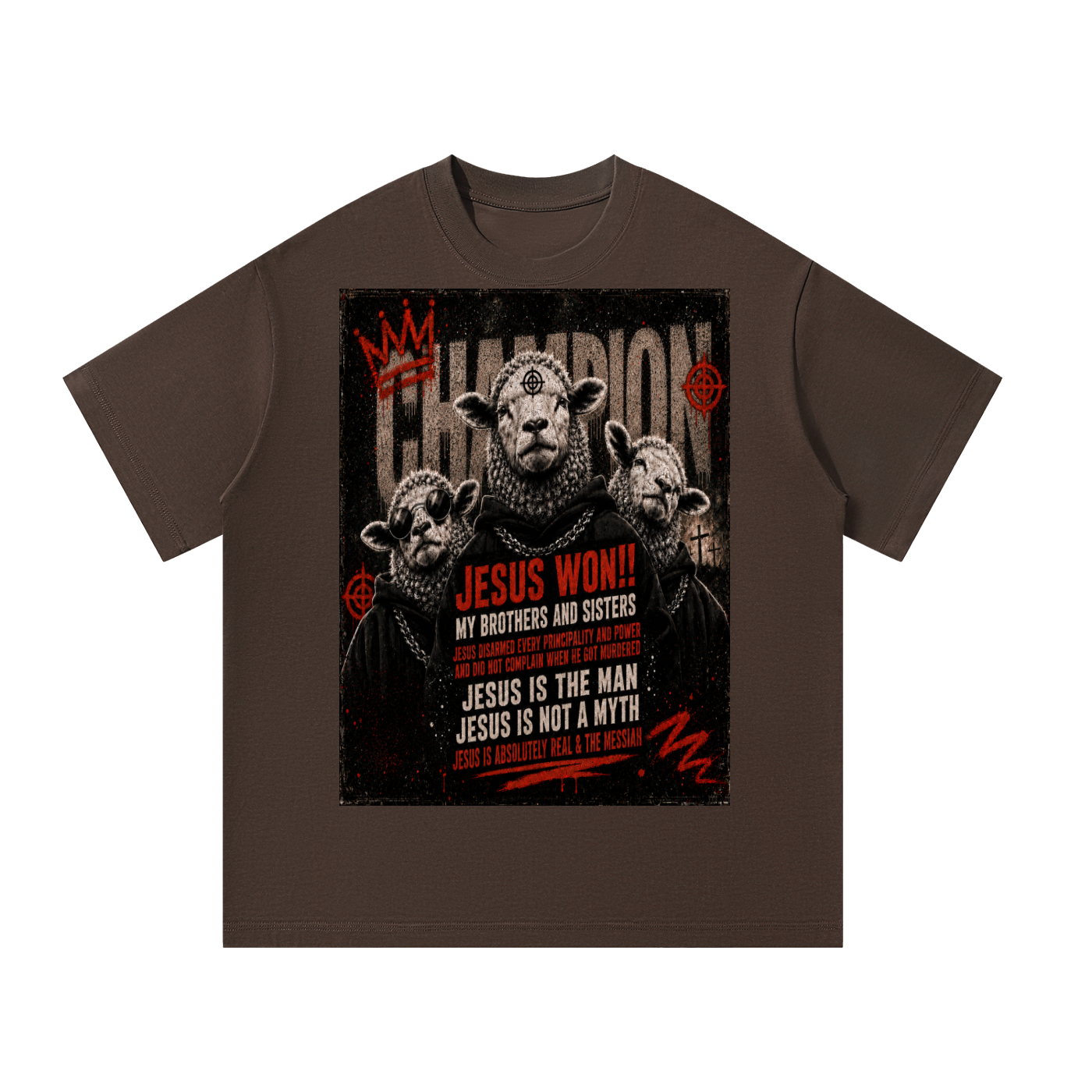 Jesus won!! T-Shirt