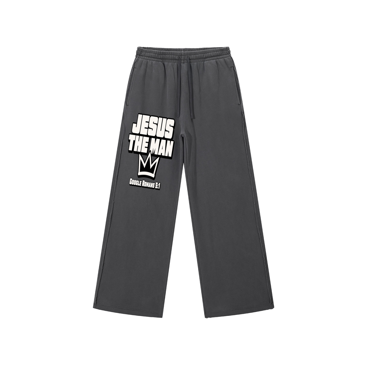 Jesus the Man google Romans 5:1 Sweatpants
