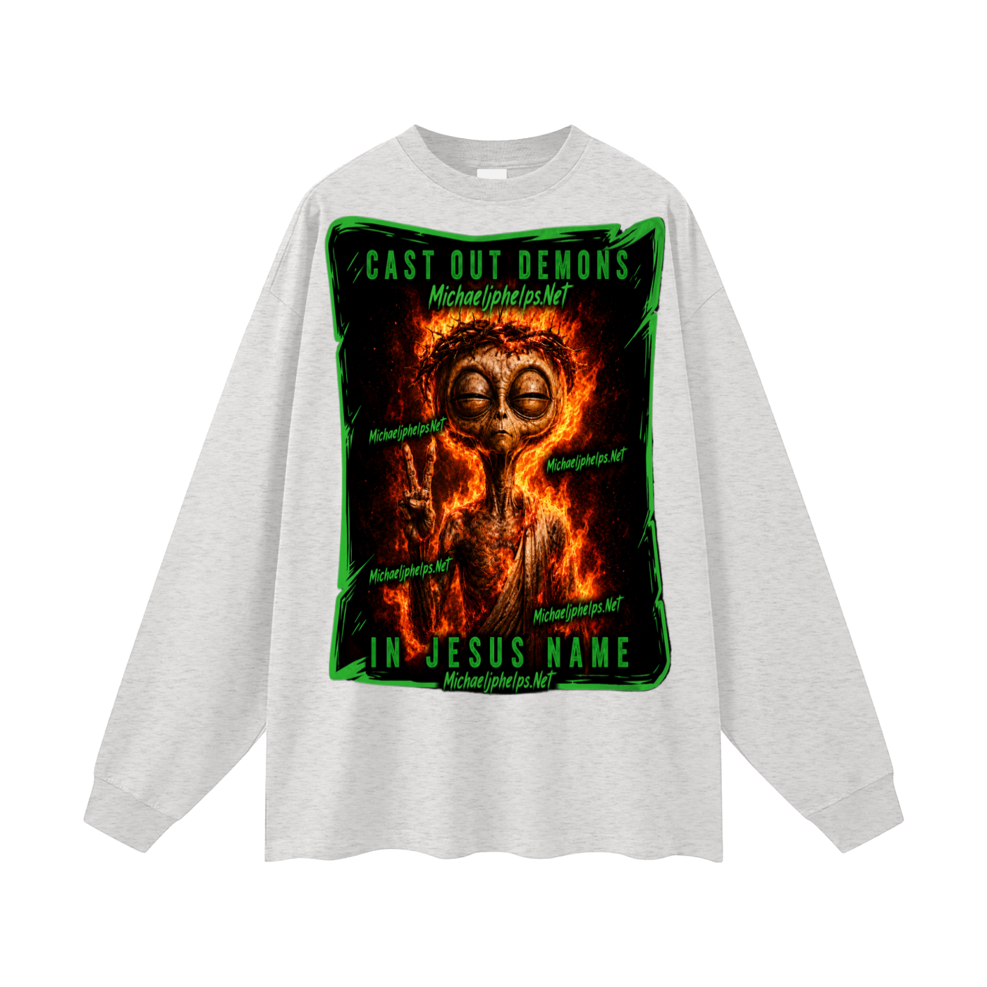 Michaeljphelps.Net Long Sleeve T-Shirt