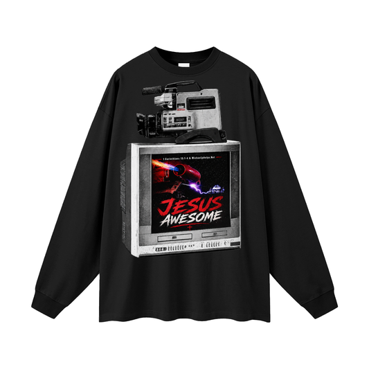 Jesus awesome Long Sleeve T-Shirt
