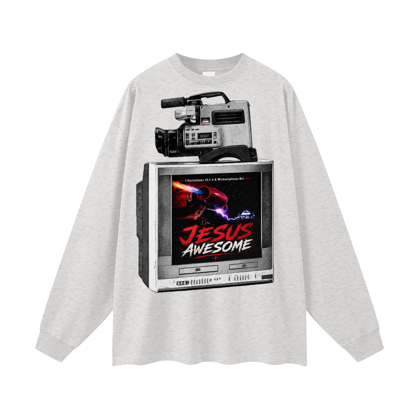 Jesus awesome Long Sleeve T-Shirt
