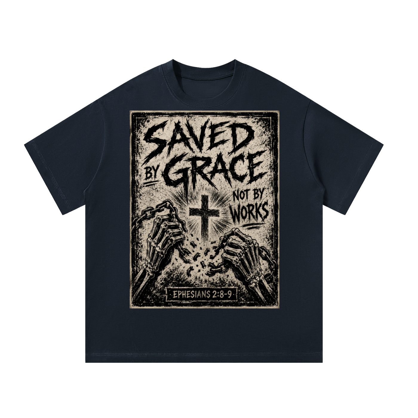 Saved by Grace not works T-Shirt