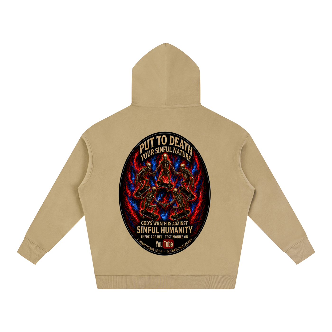 Only saved by the blood of Jesus Hoodie