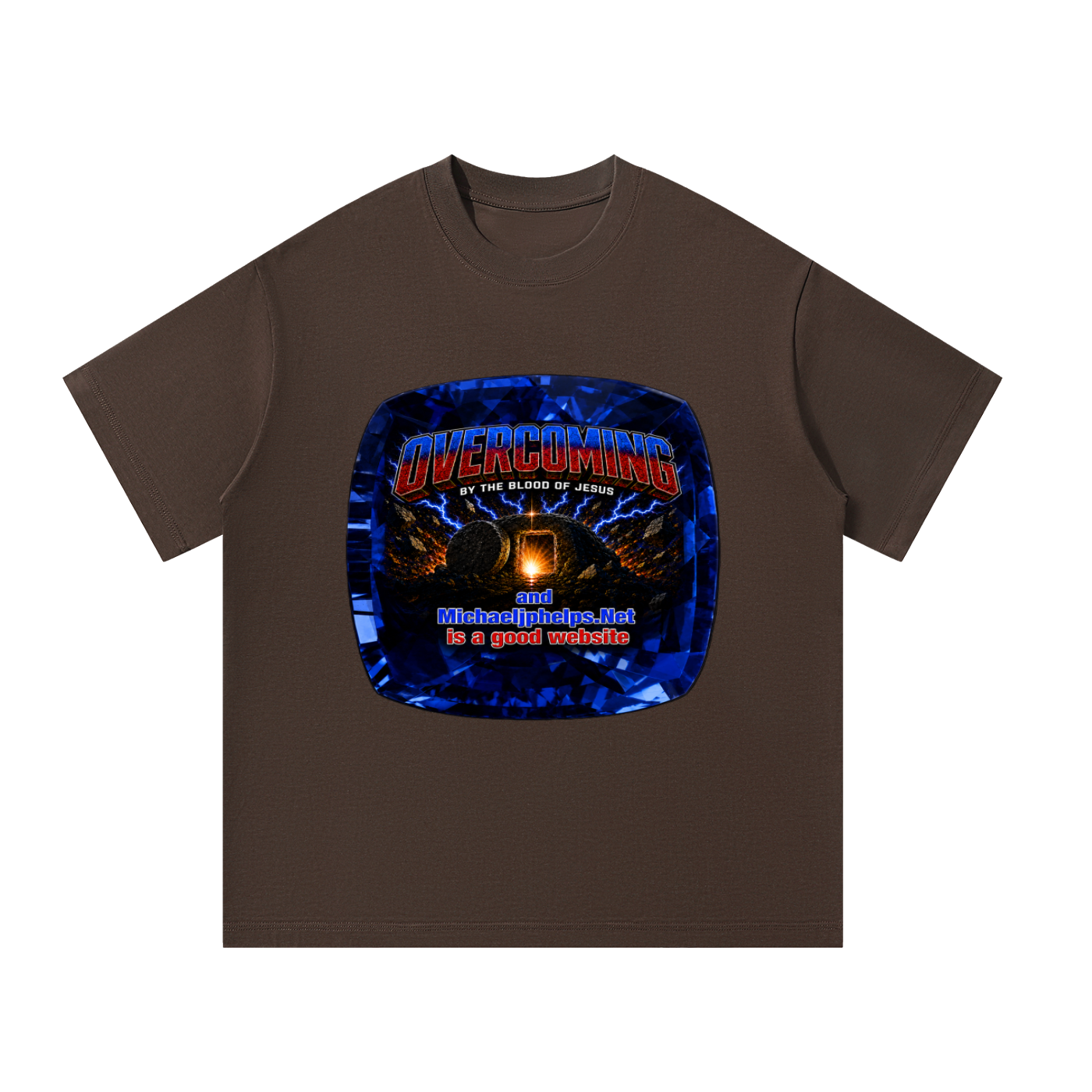 Overcoming by the blood of Jesus T-Shirt