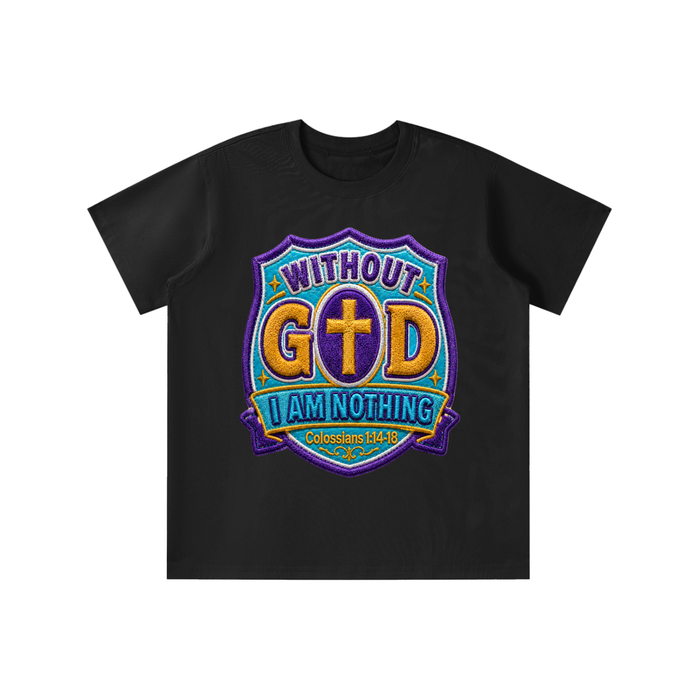 Im nothing without you God youth' T-shirt
