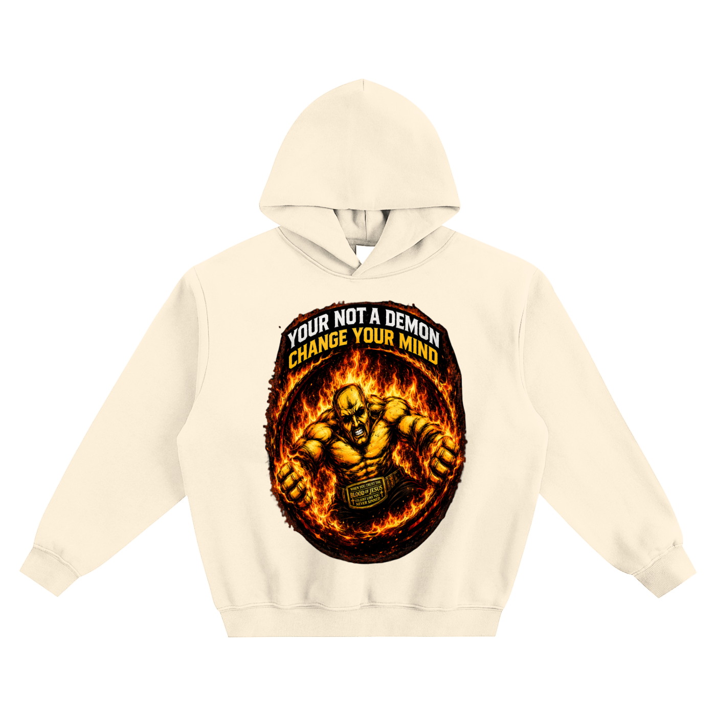 change your mind your not a demon Hoodie