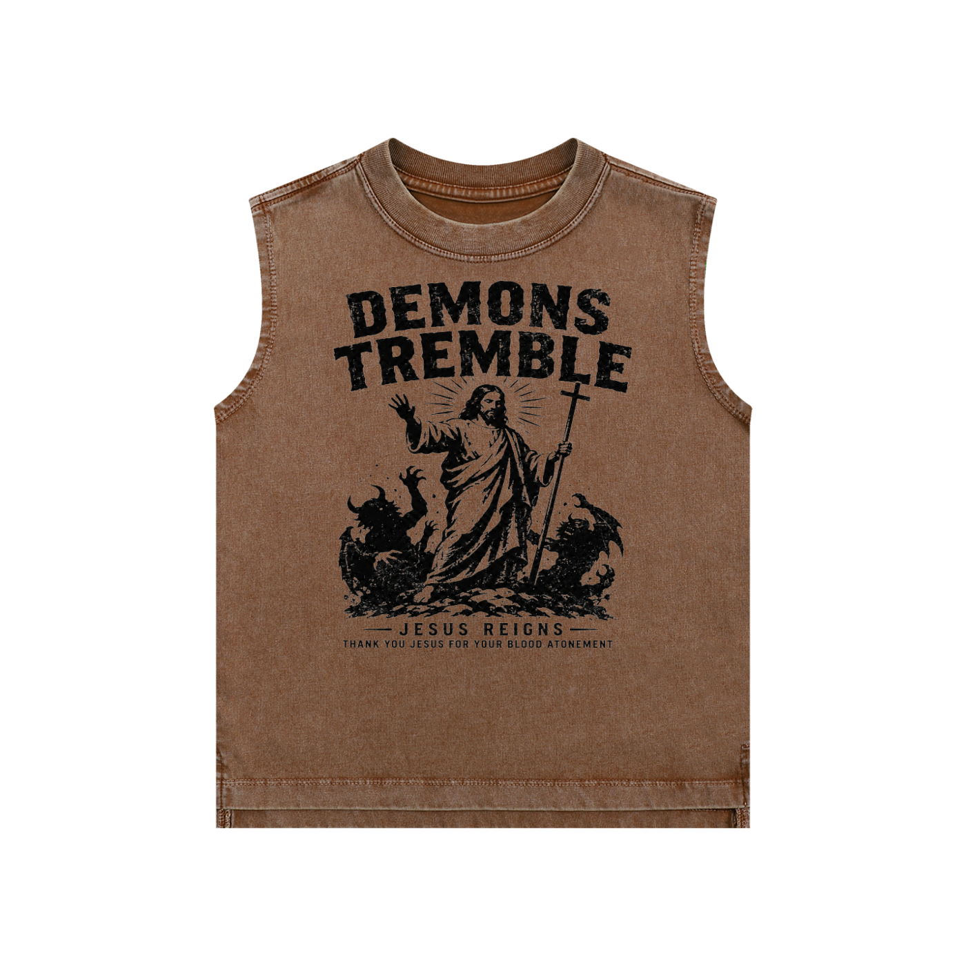 demons TREMBLE Kids Tank Top