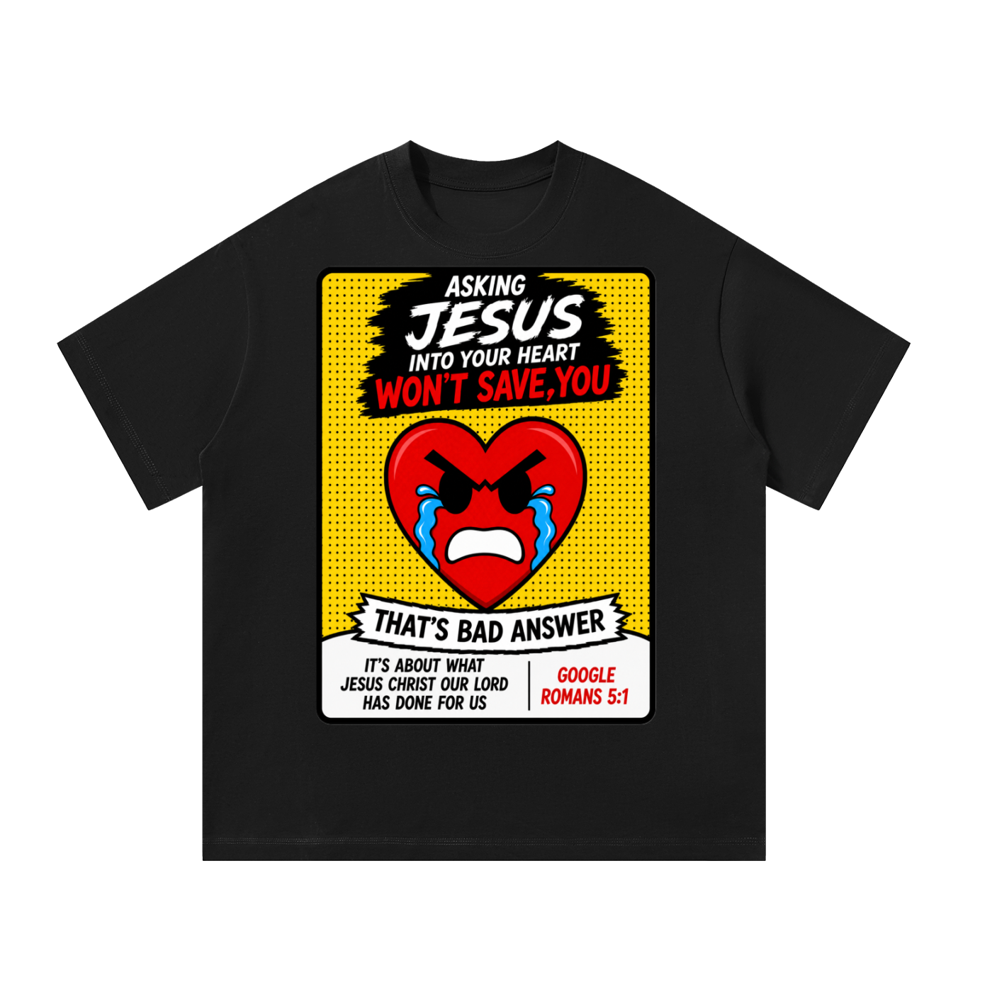 Asking Jesus into your heart wont save you T-Shirt