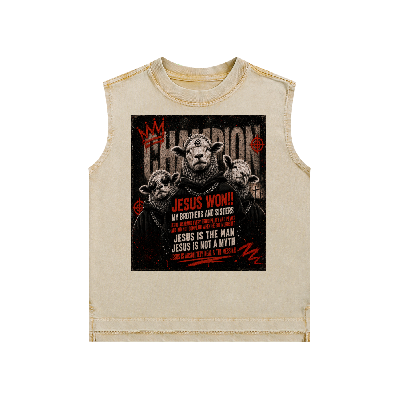 Jesus Won!! Kids' Tank Top