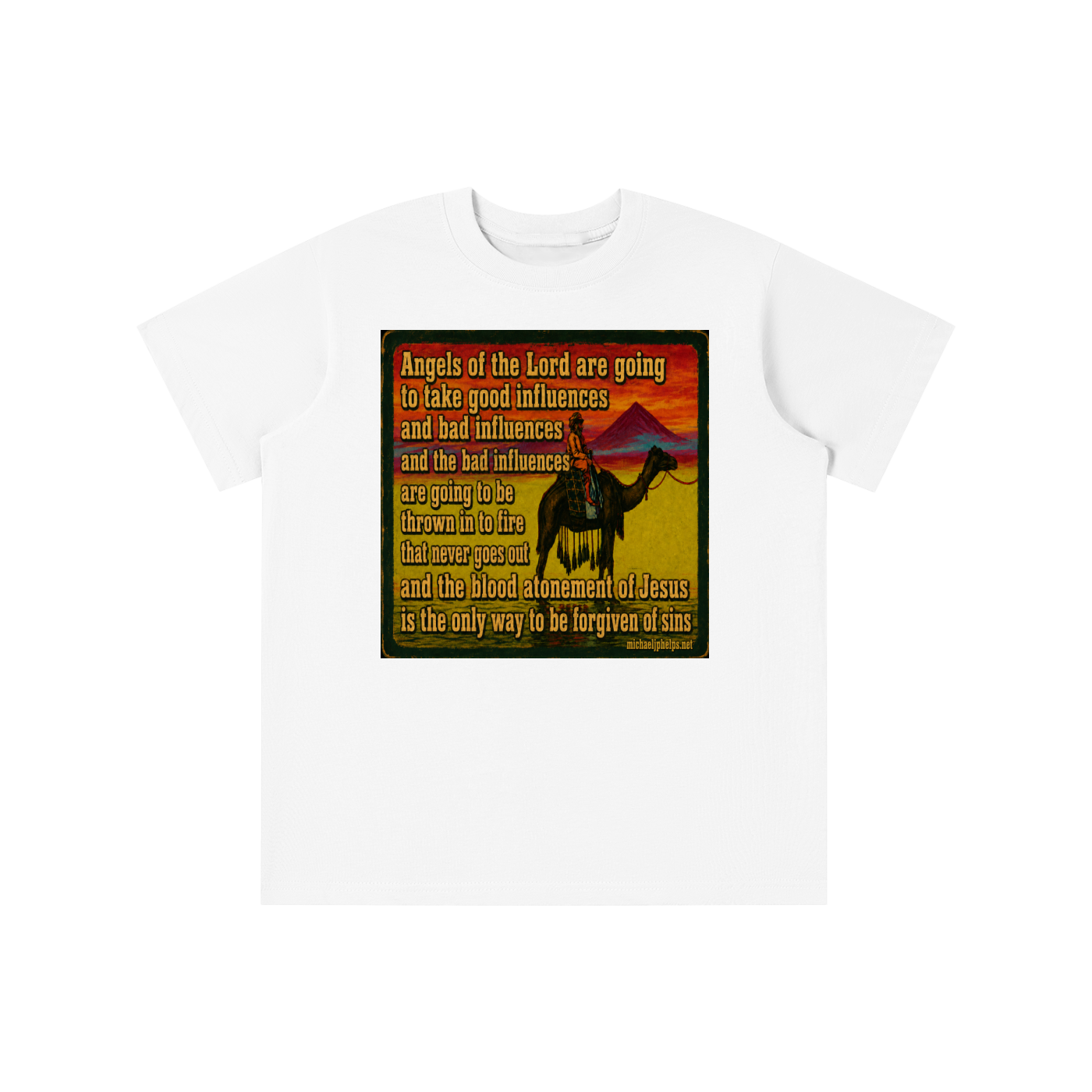 Angels of the Lord will do this youth T-shirt