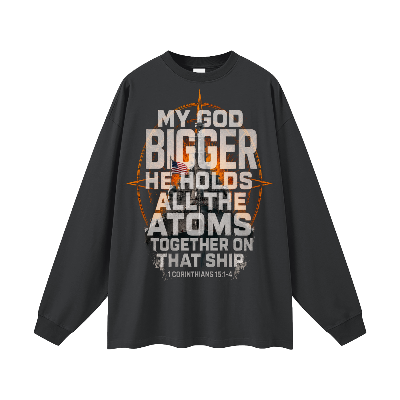 My God is Bigger Long Sleeve T-Shirt