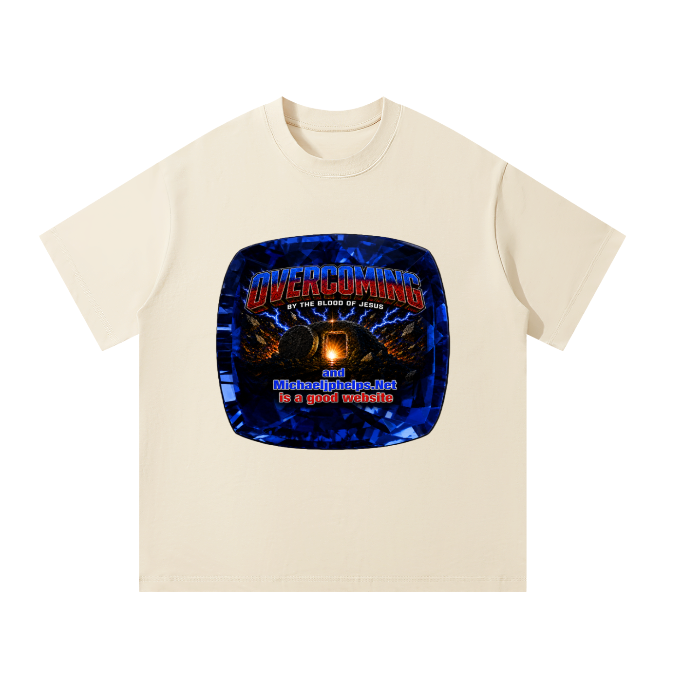 Overcoming by the blood of Jesus T-Shirt