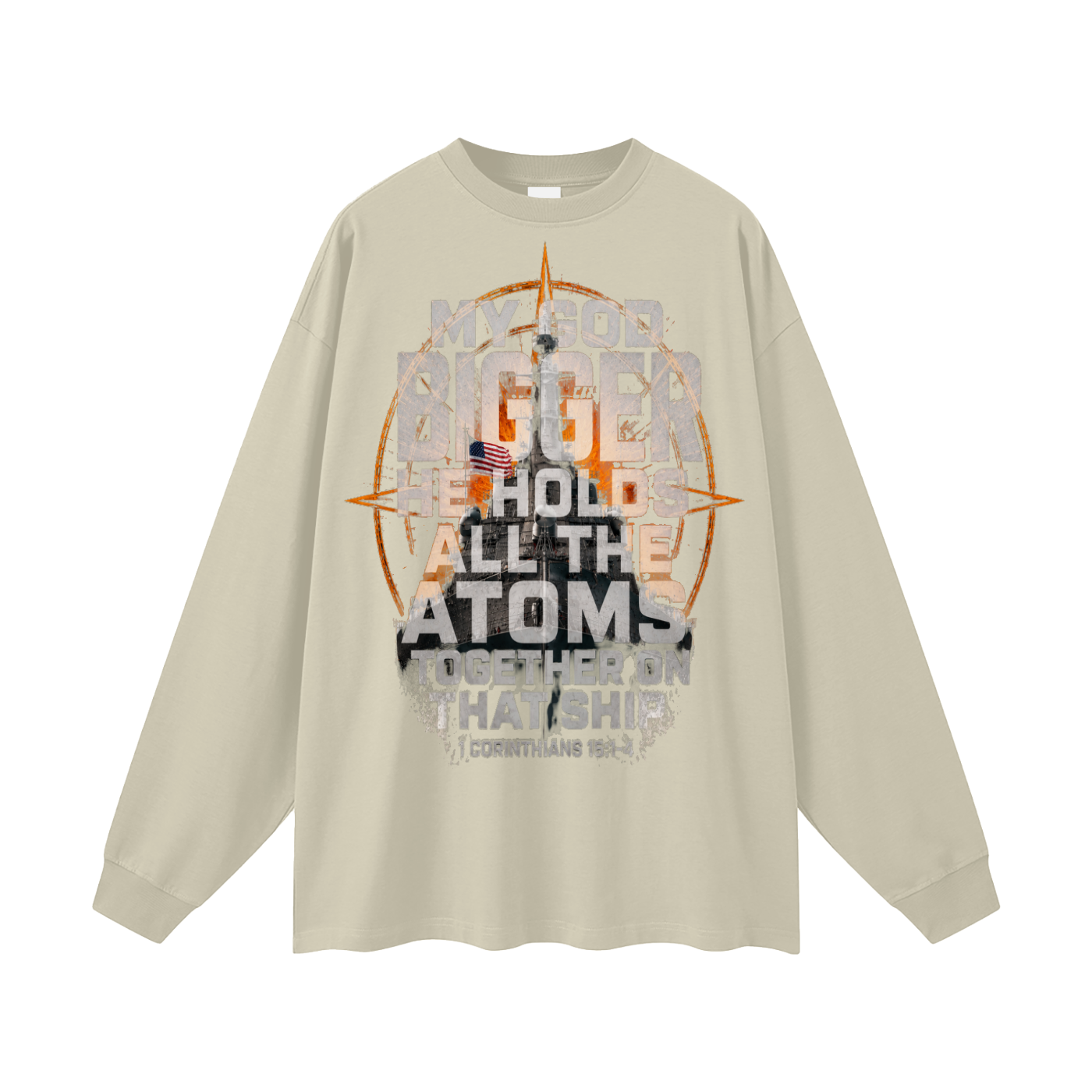 My God is Bigger Long Sleeve T-Shirt