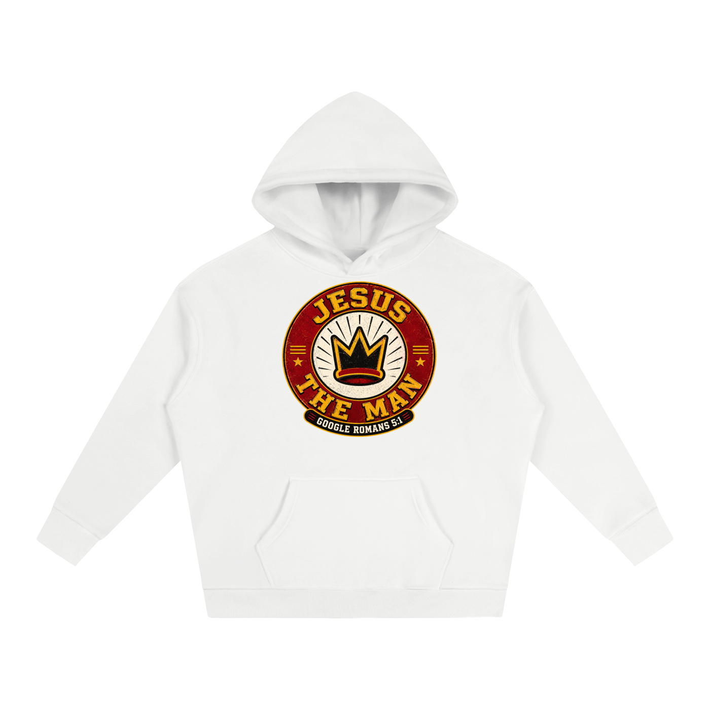 Jesus The Man (google Romans 5:1) Hoodie