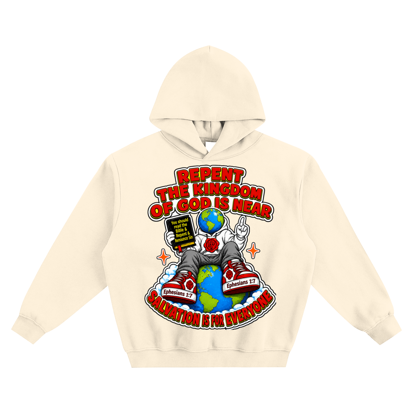 Repent the kingdom of God is near Hoodie