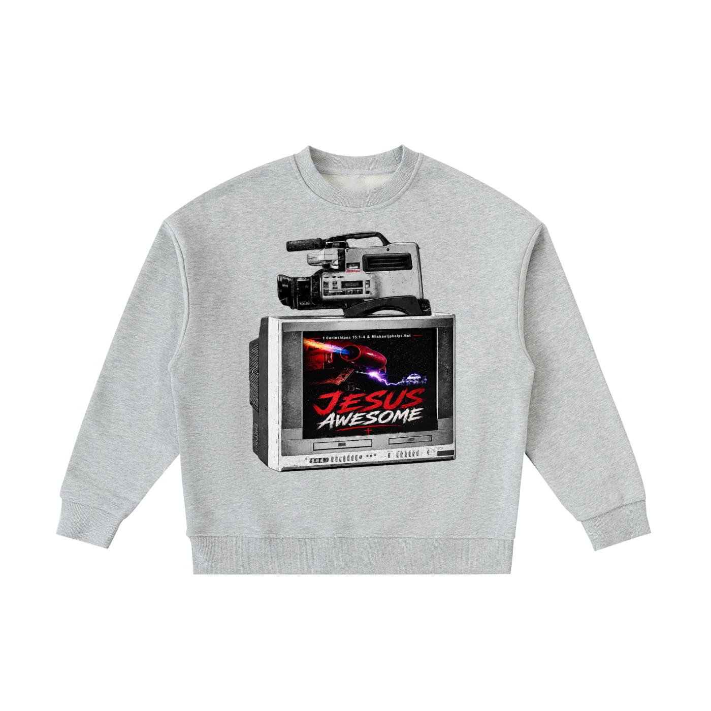 Jesus awesome on a TV youth Sweatshirt