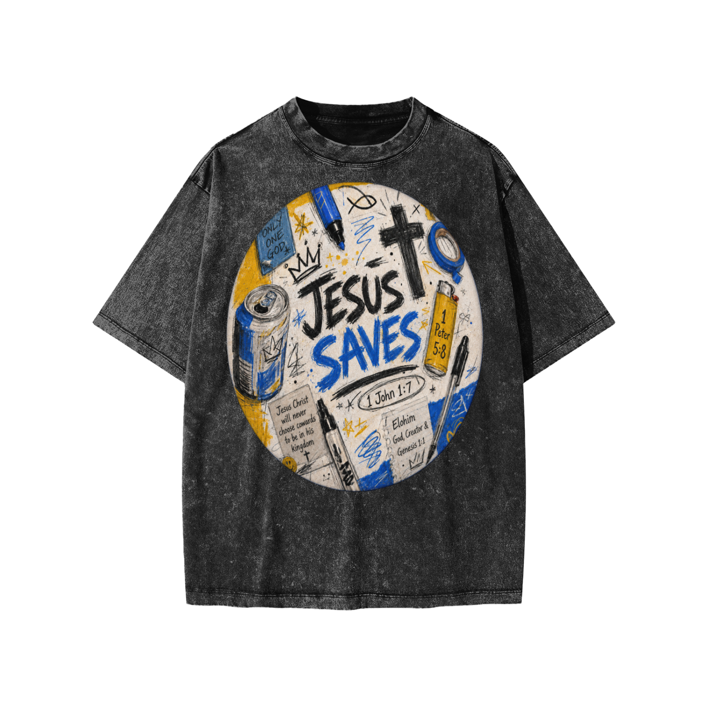 Jesus saves Kids' T-Shirt