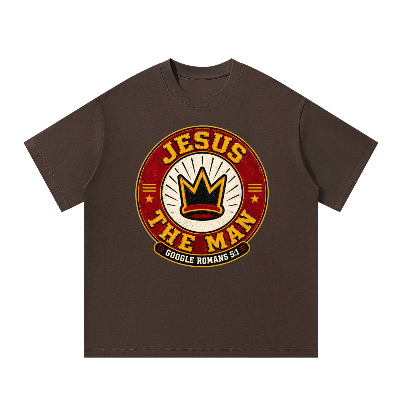 Jesus The Man Google Romans 5:1 T-Shirt