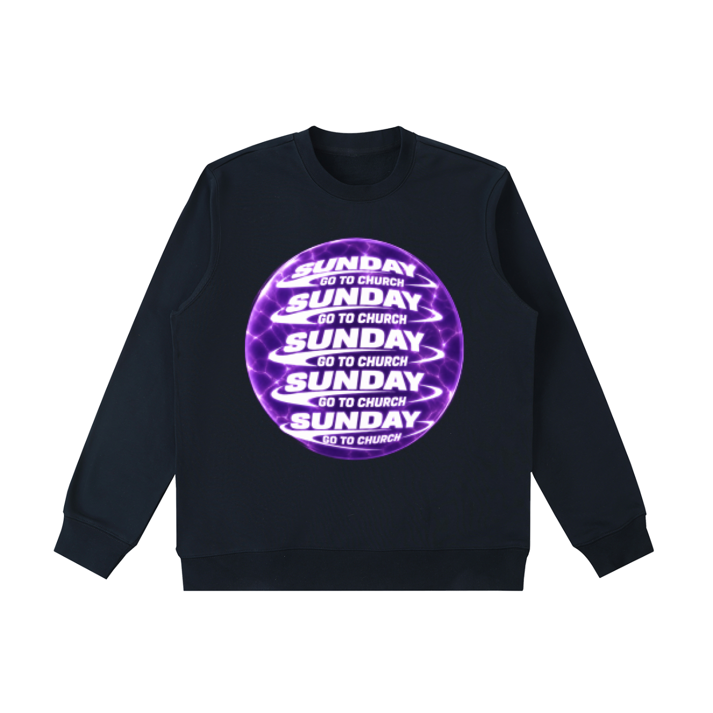 Go to church Sunday Crewneck  Sweatshirt