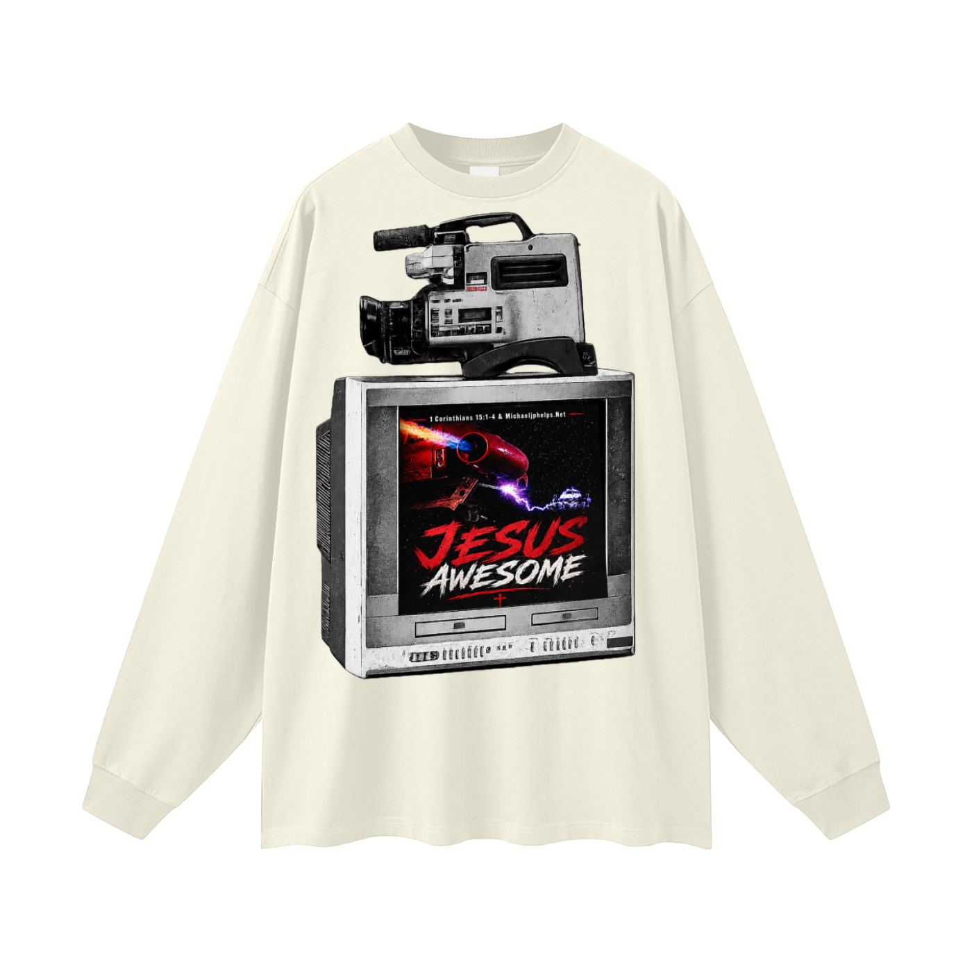 Jesus awesome Long Sleeve T-Shirt