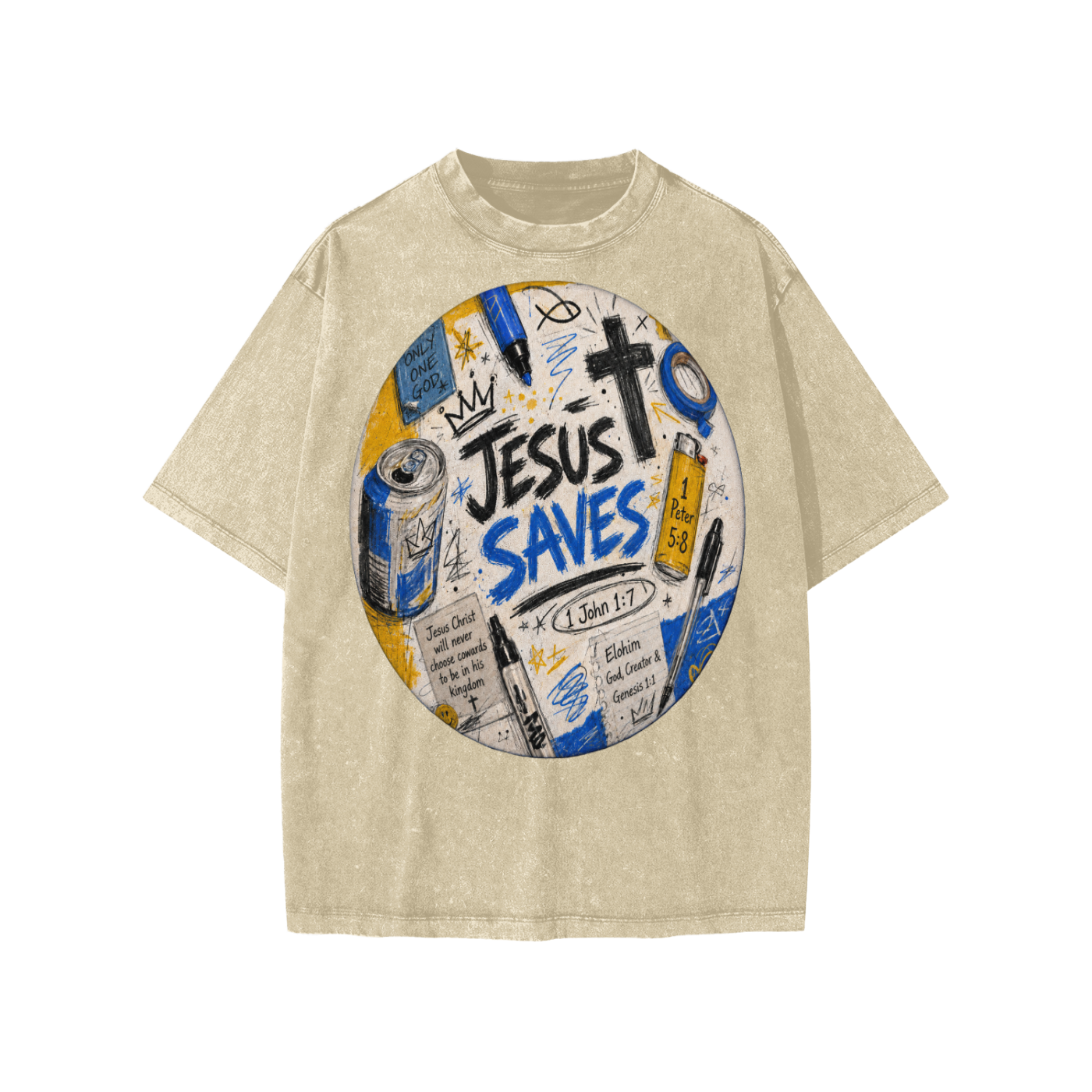 Jesus saves Kids' T-Shirt
